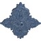 Ekena Millwork Melchor Diamond Medallion (Canopies up to 4"), 67 1/4"W x 43 3/8"H x 4"ID x 2"P, Americana Crackle CM70X43MLAMC - alternate 2